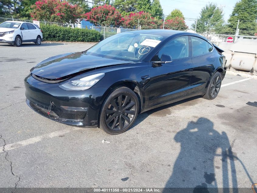 5YJ3E1EA9LF606649 2020 TESLA MODEL 3 - Image 2