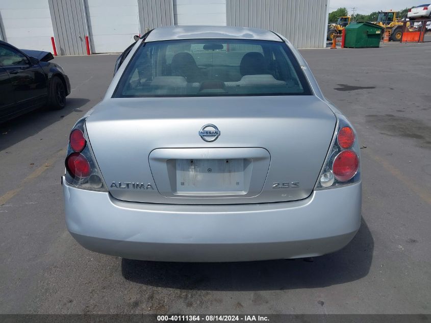 2005 Nissan Altima 2.5 S VIN: 1N4AL11D55N423224 Lot: 40111364