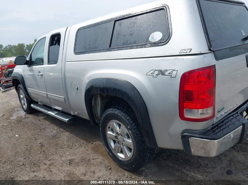 2010 GMC Sierra 1500 Sle VIN: 1GTSKVE30AZ204216 Lot: 40111378