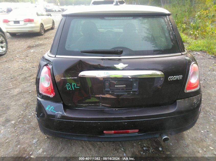 WMWSU3C50DT691912 2013 Mini Hardtop Cooper