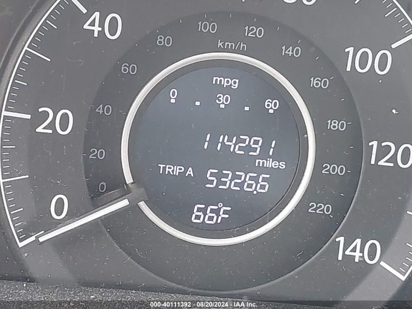 2014 Honda Cr-V Ex-L VIN: 2HKRM4H75EH620020 Lot: 40111392