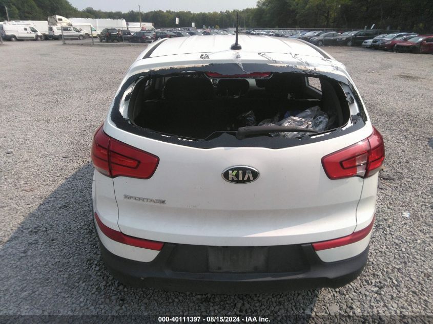 2015 Kia Sportage Lx VIN: KNDPBCAC9F7792636 Lot: 40111397