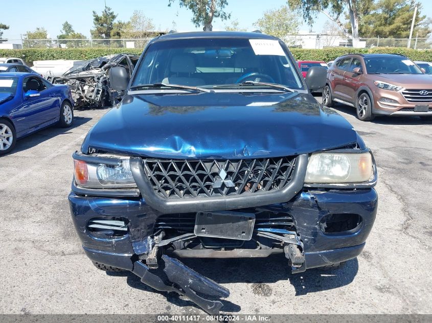 2002 Mitsubishi Montero Sport Es/Ls VIN: JA4LS21H42J059244 Lot: 40111417