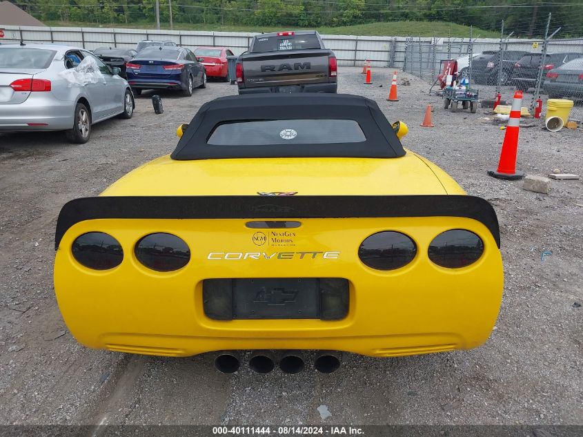 2002 Chevrolet Corvette VIN: 1G1YY32GX25126646 Lot: 40111444