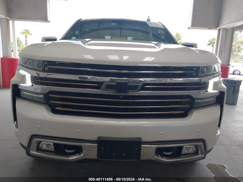 2021 Chevrolet Silverado 1500 4Wd Short Bed High Country VIN: 3GCUYHELXMG142787 Lot: 40111459