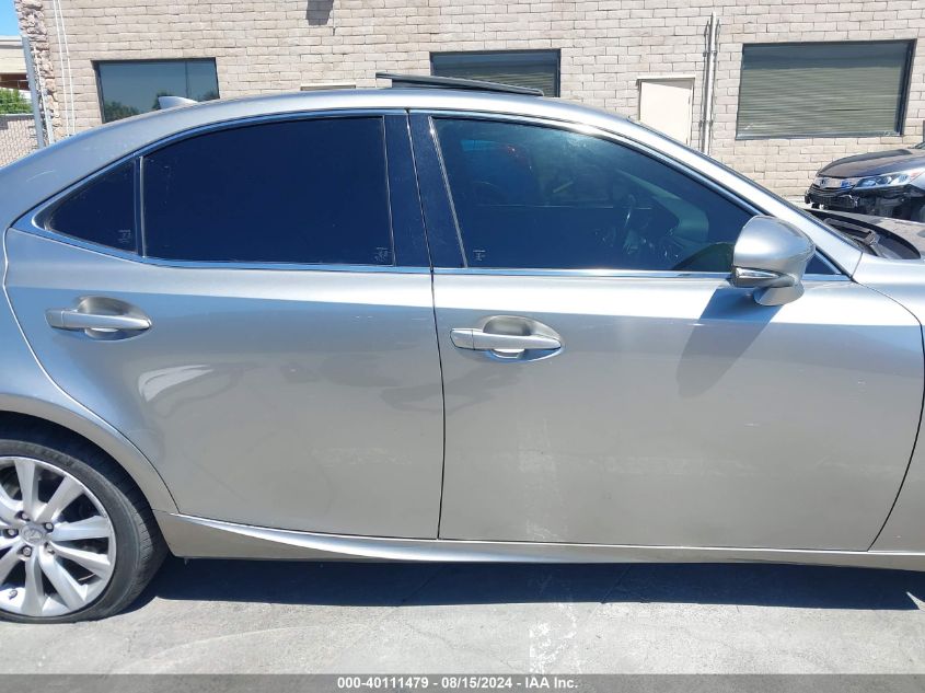 2016 Lexus Is 200T VIN: JTHBA1D24G5008525 Lot: 40111479