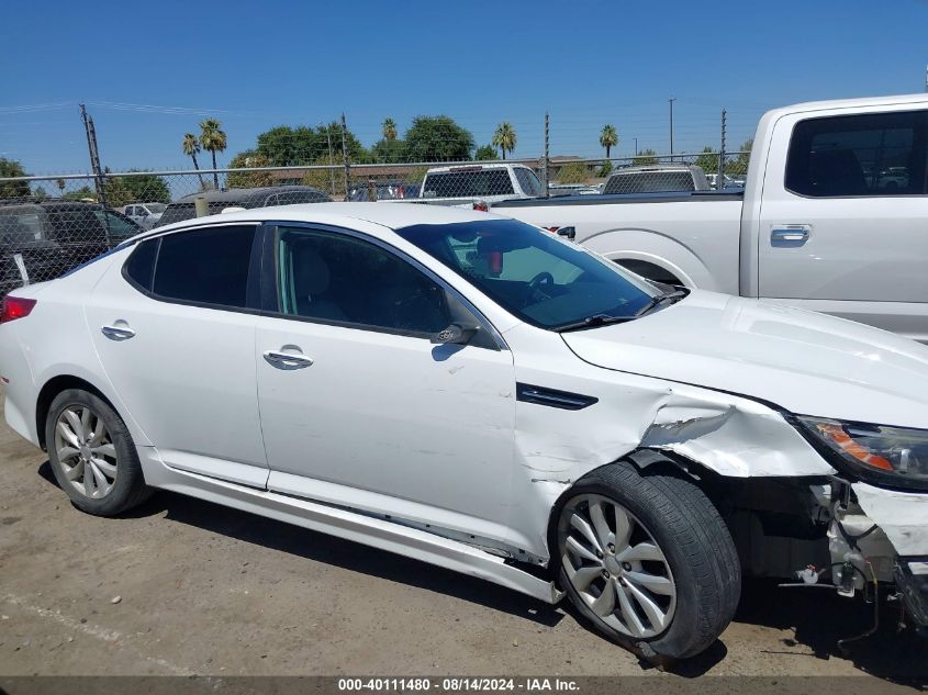 2015 Kia Optima Ex VIN: 5XXGN4A78FG440512 Lot: 40111480