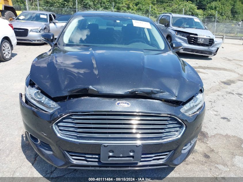 2013 Ford Fusion Se VIN: 3FA6P0HR9DR187615 Lot: 40111484