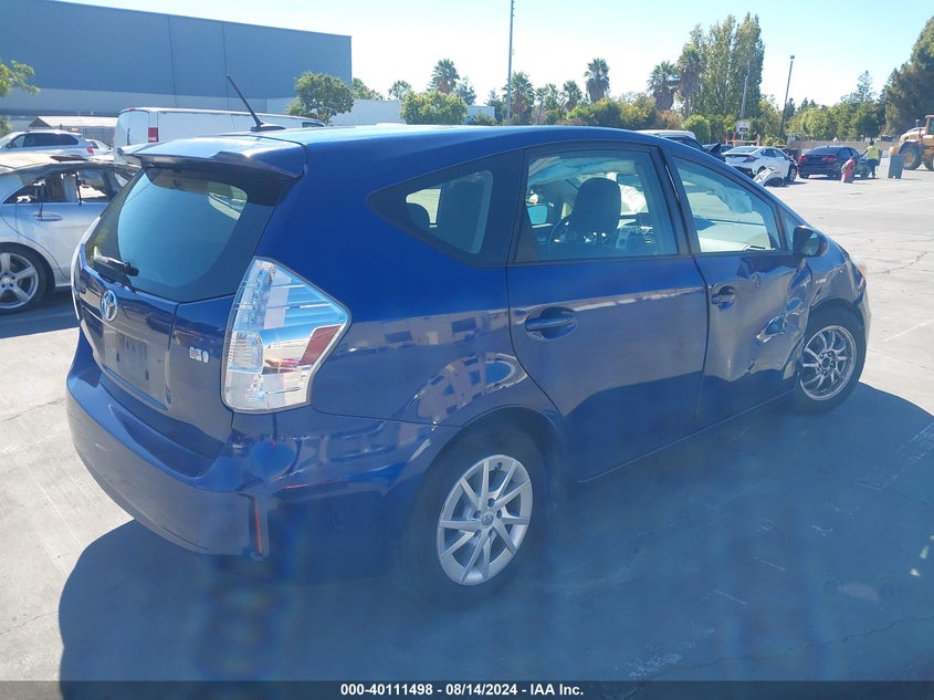 2014 Toyota Prius V VIN: JTDZN3EU5EJ008893 Lot: 40111498