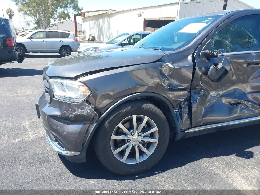 2018 Dodge Durango Sxt Rwd VIN: 1C4RDHAG1JC254449 Lot: 40111503