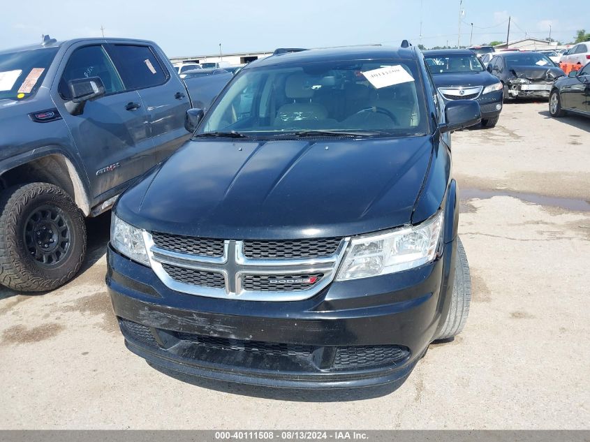 2016 Dodge Journey Se VIN: 3C4PDCAB0GT240375 Lot: 40111508