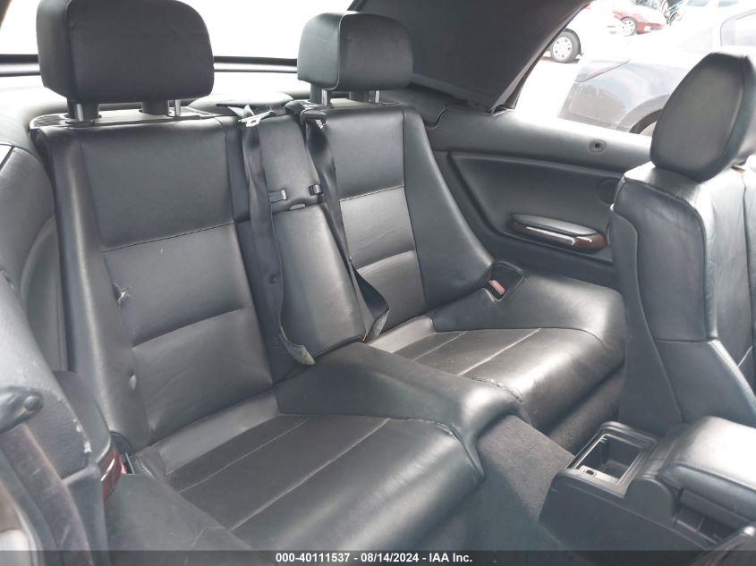 2002 BMW 330Ci VIN: WBABS53492JU93833 Lot: 40111537