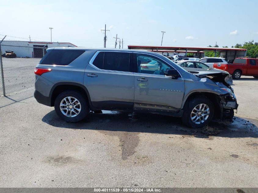 2019 Chevrolet Traverse Ls VIN: 1GNERFKW5KJ225549 Lot: 40111539