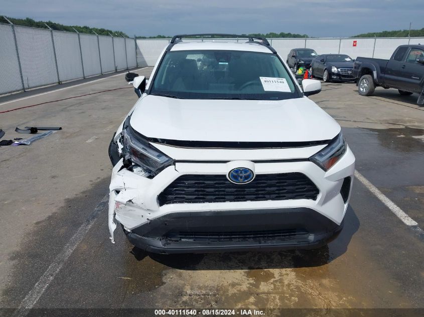 2023 Toyota Rav4 Hybrid Xle VIN: 4T3RWRFV6PU095196 Lot: 40111540