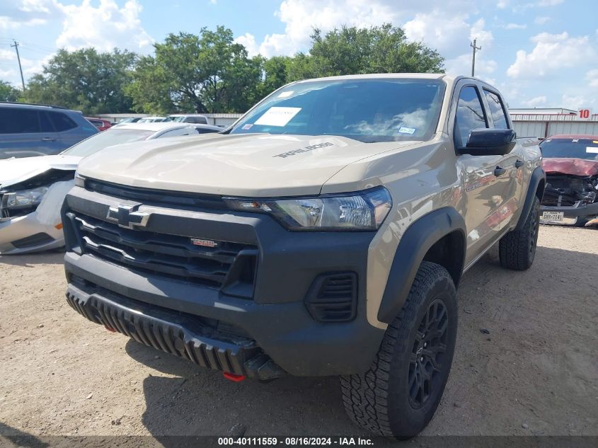 2023 Chevrolet Colorado 4Wd Short Box Trail Boss VIN: 1GCPTEEK5P1172526 Lot: 40111559