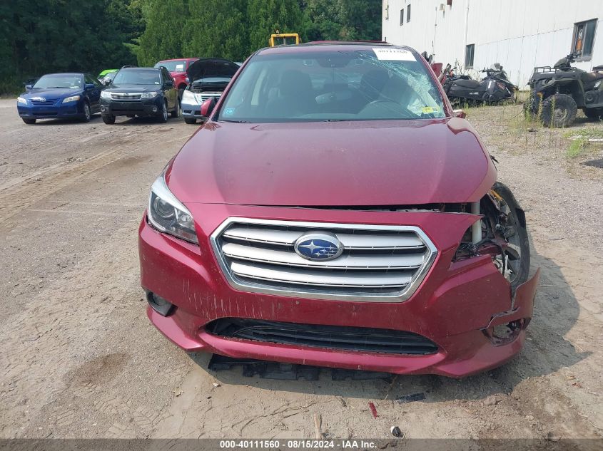 2016 Subaru Legacy 2.5I Limited VIN: 4S3BNAN62G3026864 Lot: 40111560