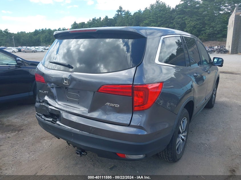 2017 HONDA PILOT EX - 5FNYF6H39HB105247