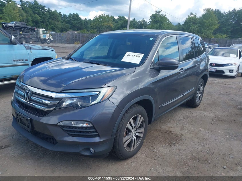2017 HONDA PILOT EX - 5FNYF6H39HB105247