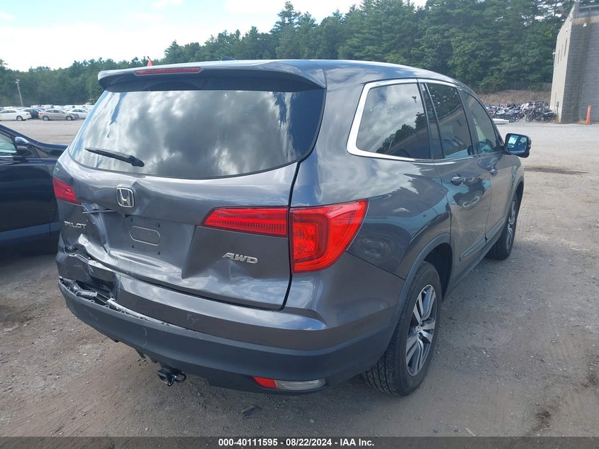 2017 HONDA PILOT EX - 5FNYF6H39HB105247
