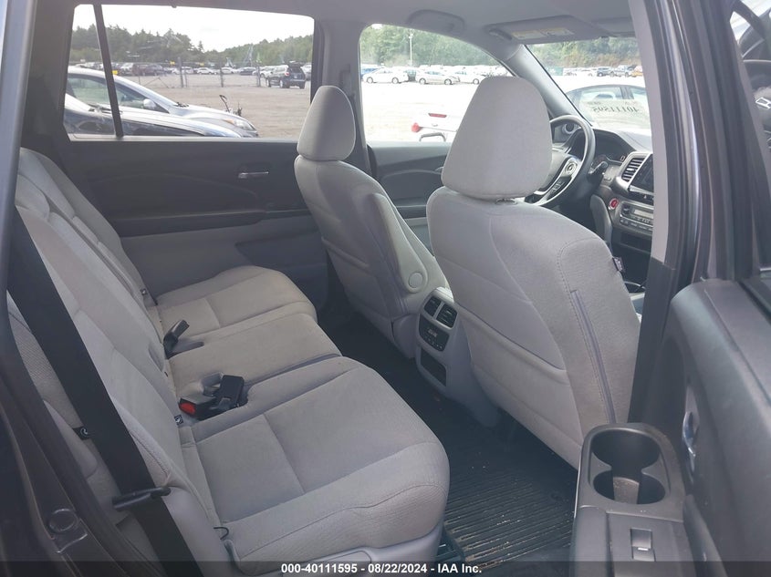 2017 HONDA PILOT EX - 5FNYF6H39HB105247