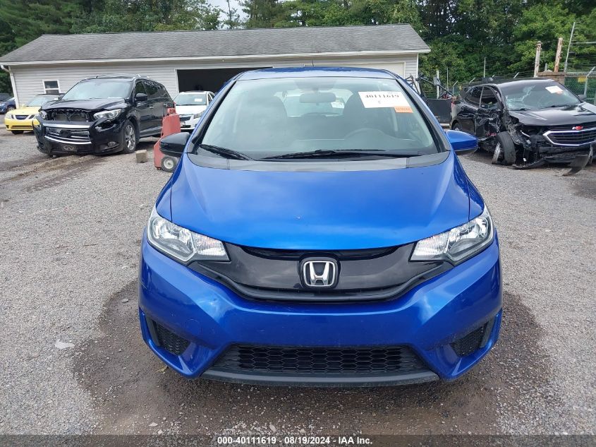 2017 Honda Fit Lx VIN: 3HGGK5H50HM711603 Lot: 40111619