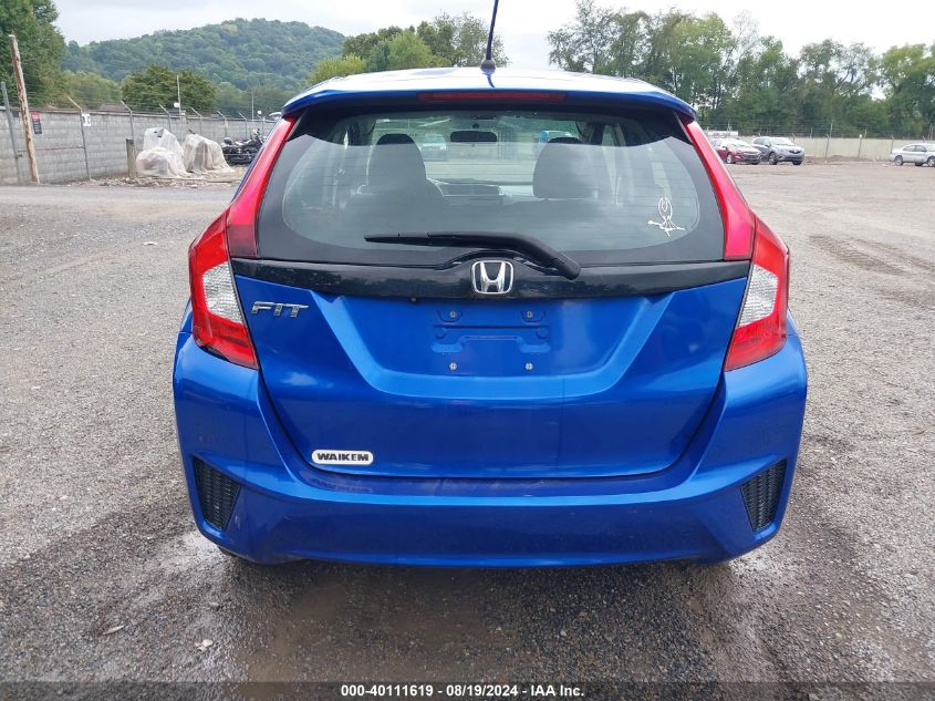 2017 Honda Fit Lx VIN: 3HGGK5H50HM711603 Lot: 40111619