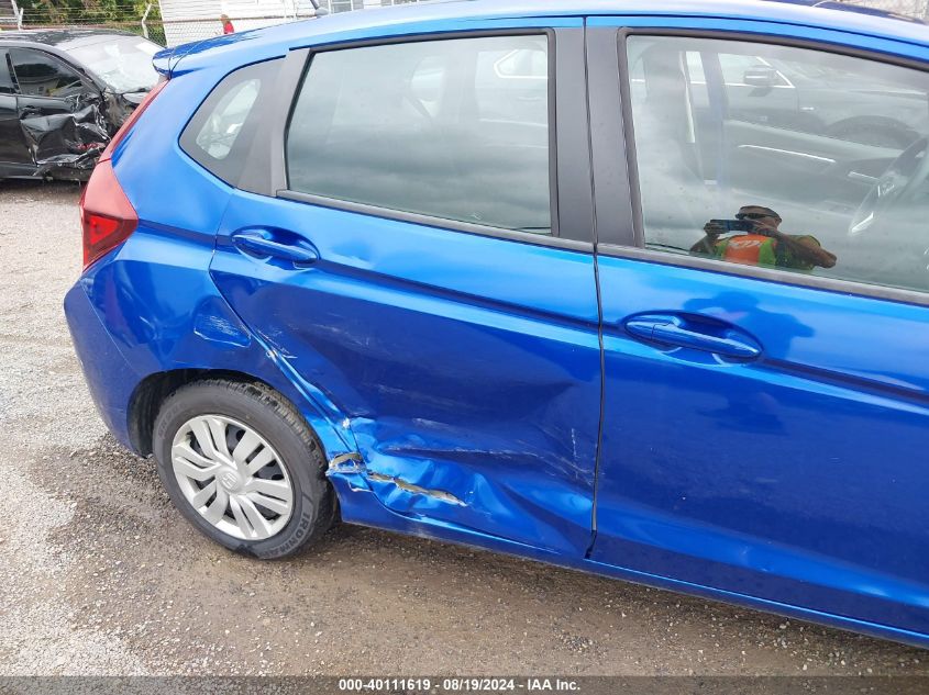 2017 Honda Fit Lx VIN: 3HGGK5H50HM711603 Lot: 40111619