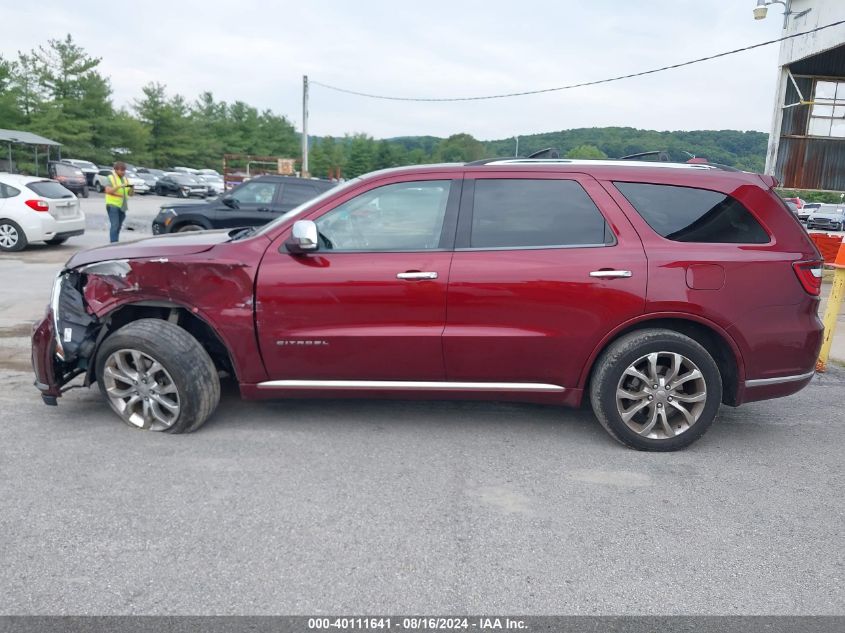 2018 Dodge Durango Citadel Awd VIN: 1C4RDJEG2JC315647 Lot: 40111641