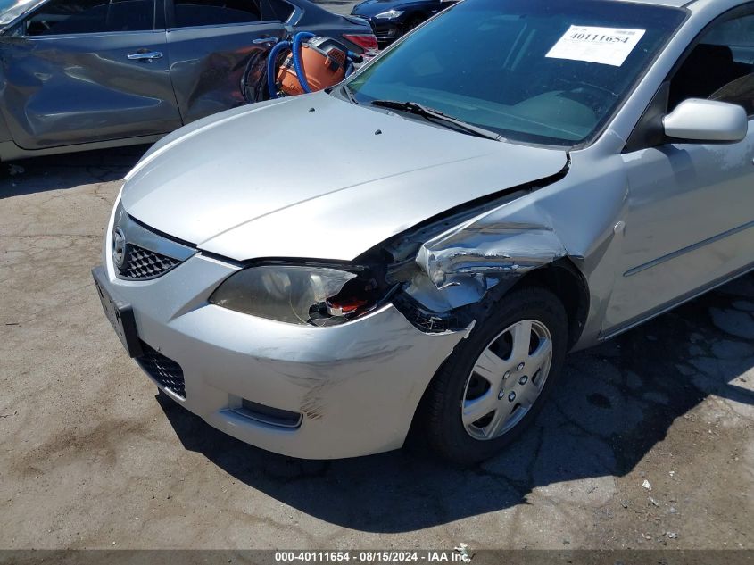 2009 Mazda Mazda3 I Sport VIN: JM1BK32G391257367 Lot: 40111654