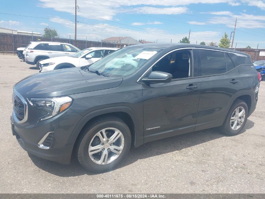 2018 GMC Terrain Sle VIN: 3GKALMEV4JL411174 Lot: 40111675