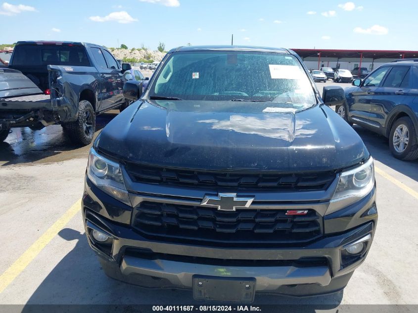 2021 Chevrolet Colorado 2Wd Short Box Z71 VIN: 1GCGSDEN3M1231186 Lot: 40111687