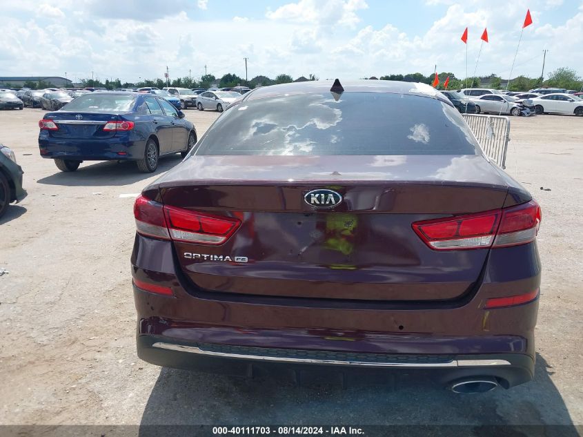 2020 Kia Optima Lx VIN: 5XXGT4L33LG424472 Lot: 40111703