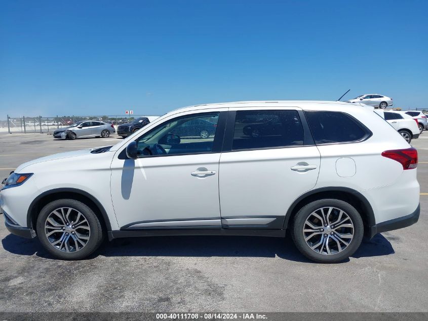 2016 Mitsubishi Outlander Es VIN: JA4AD2A37GZ012742 Lot: 40111708