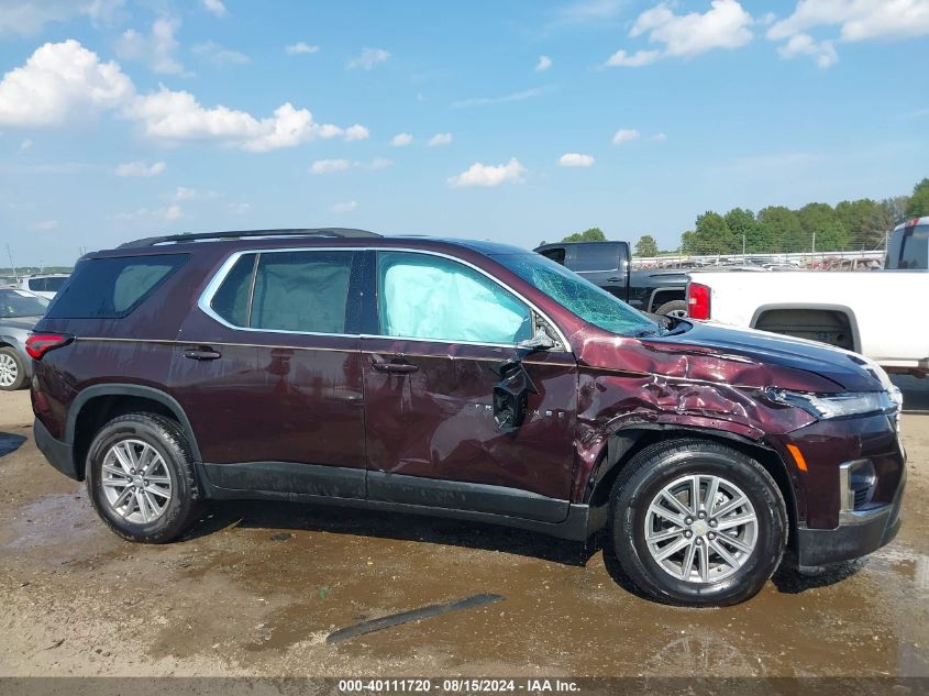 2022 Chevrolet Traverse Fwd Lt Leather VIN: 1GNERHKW8NJ108922 Lot: 40111720