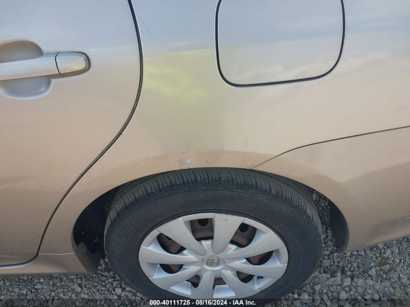 2009 Toyota Corolla VIN: 2T1BU40EX9C005189 Lot: 40111725