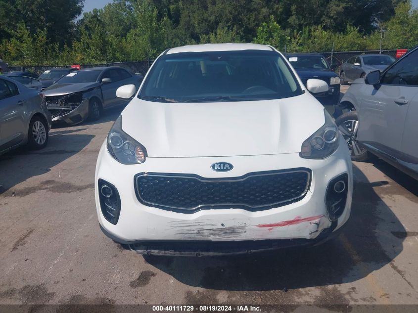 2017 Kia Sportage Lx VIN: KNDPMCAC7H7265739 Lot: 40111729