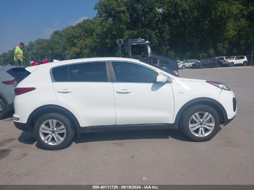 2017 Kia Sportage Lx VIN: KNDPMCAC7H7265739 Lot: 40111729