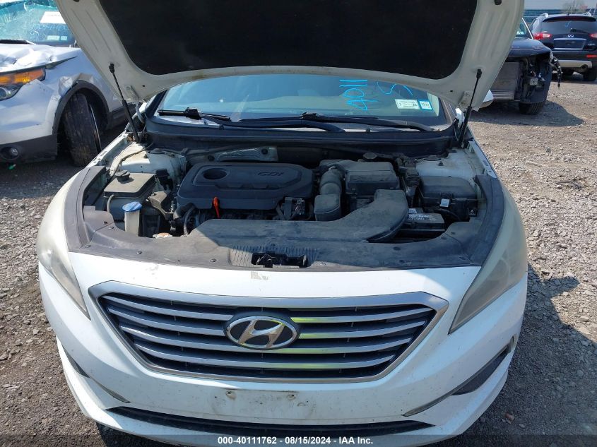 2015 Hyundai Sonata Se VIN: 5NPE24AF4FH163210 Lot: 40111762