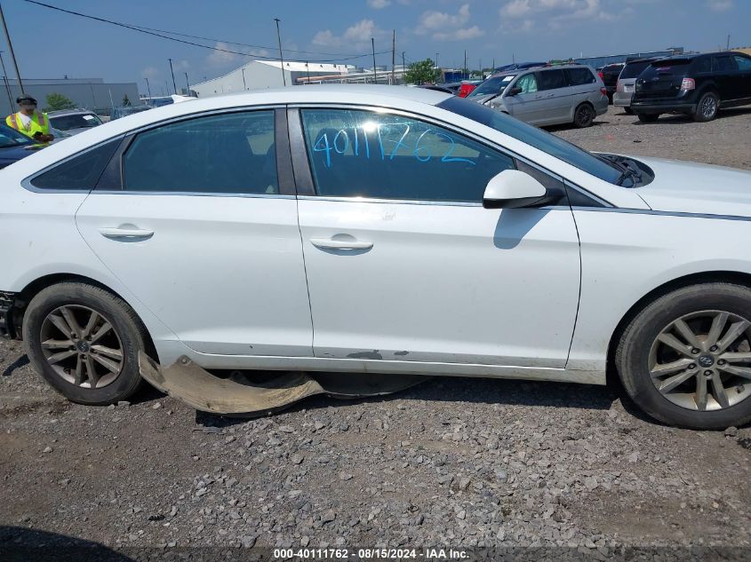 2015 Hyundai Sonata Se VIN: 5NPE24AF4FH163210 Lot: 40111762