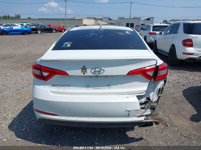 2015 Hyundai Sonata Se VIN: 5NPE24AF4FH163210 Lot: 40111762