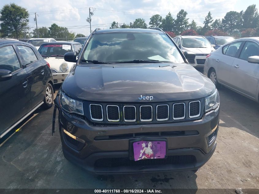 2018 Jeep Compass Sport 4X4 VIN: 3C4NJDAB5JT253104 Lot: 40111768