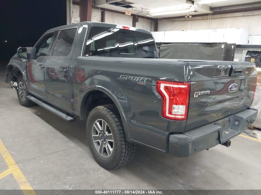 VIN 1FTEW1EF3HKC99541 2017 FORD F-150 XLT