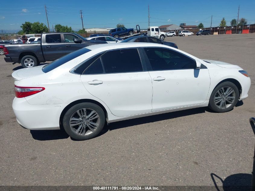 2017 Toyota Camry Se VIN: 4T1BF1FK3HU746996 Lot: 40111791