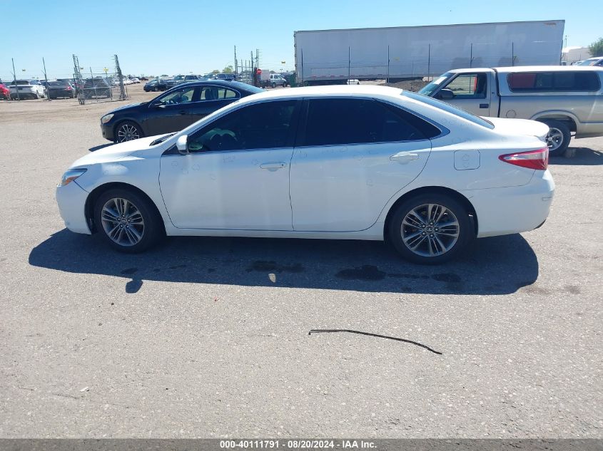 2017 Toyota Camry Se VIN: 4T1BF1FK3HU746996 Lot: 40111791