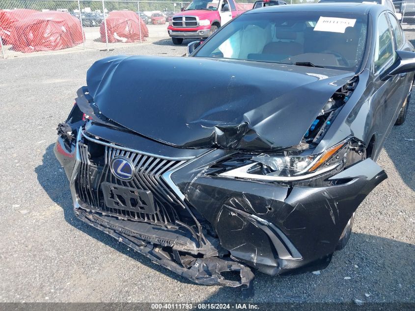 2019 Lexus Es 300H Luxury VIN: 58AB21B10KU002412 Lot: 40111793