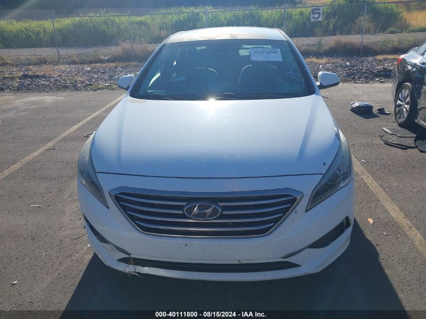 2016 Hyundai Sonata Se VIN: 5NPE24AF5GH267271 Lot: 40111800