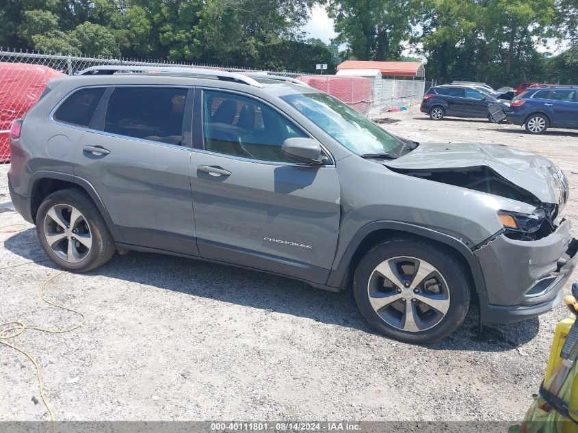 2019 Jeep Cherokee Limited Fwd VIN: 1C4PJLDB4KD444096 Lot: 40111801