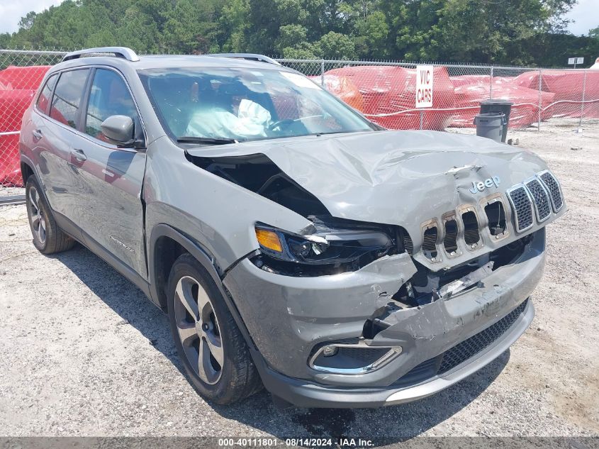 2019 Jeep Cherokee Limited Fwd VIN: 1C4PJLDB4KD444096 Lot: 40111801