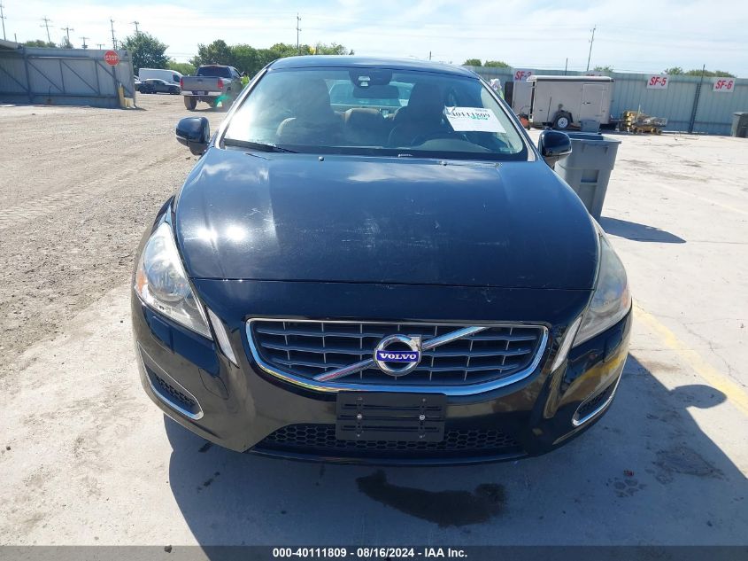 2012 Volvo S60 T5 VIN: YV1622FS5C2106696 Lot: 40111809