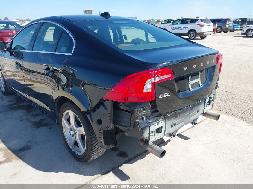 2012 Volvo S60 T5 VIN: YV1622FS5C2106696 Lot: 40111809